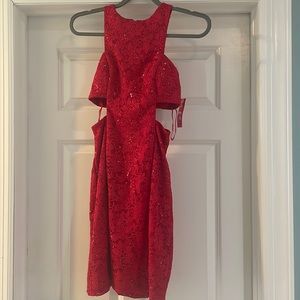 Cocktail dress by Morgan & Co. size 1/2 new with tags!!!